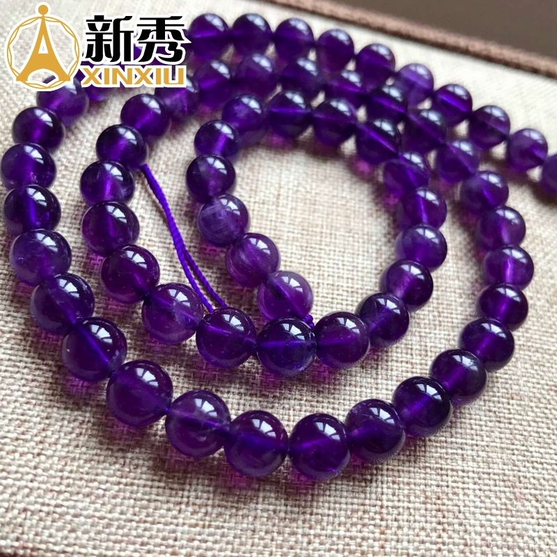 Rookie ametistne slobodne perle – polirane ametistne perle za DIY nakit