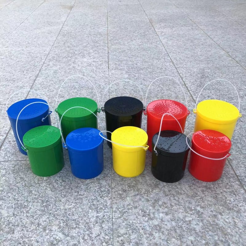 Hongfei Plastična Prenosna Kutija za Žive Namamice – Prozračna Kutija za Crve