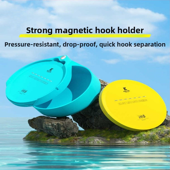 Magnetické rybárske príslušenstvo: doska na háčiky s magnetom, plávajúca miska na nástrahy, krabička na nástrahy; Materiál: hodvábna kvetina; Značka: Other