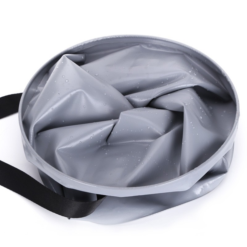 Lauko sulankstomas kibiras vaikams – nešiojamas žaidimams su vandeniu ir smėliu, žvejybos priedai