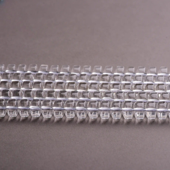 Разпръснати мънисти от 7A кристал за DIY бижута, произход Lianyungang Donghai County, пакетирани на ленти, пролет 2025