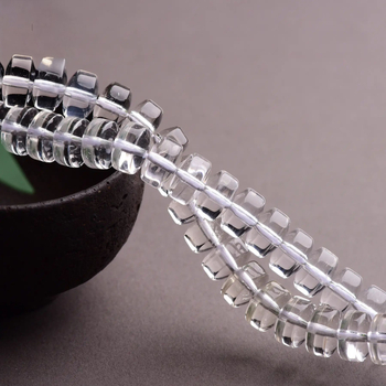 Разпръснати мънисти от 7A кристал за DIY бижута, произход Lianyungang Donghai County, пакетирани на ленти, пролет 2025