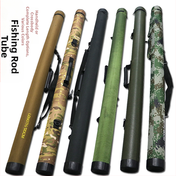 Trubica na uskladnenie rybárskych prútov z PVC Oxford cloth, prenášateľná cez rameno, Upper Mingchuan