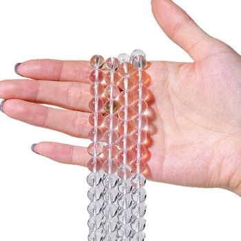 Runya krištáľové koráliky – čiastočne hotové DIY voľné koráliky, brúsenie a leštenie