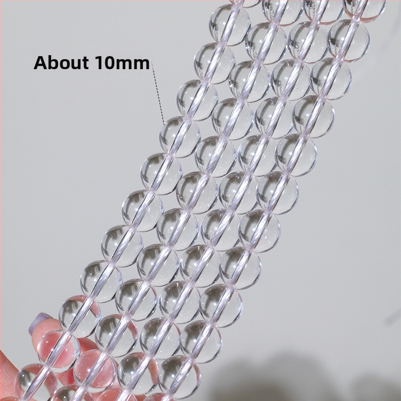 Runya krištáľové koráliky – čiastočne hotové DIY voľné koráliky, brúsenie a leštenie