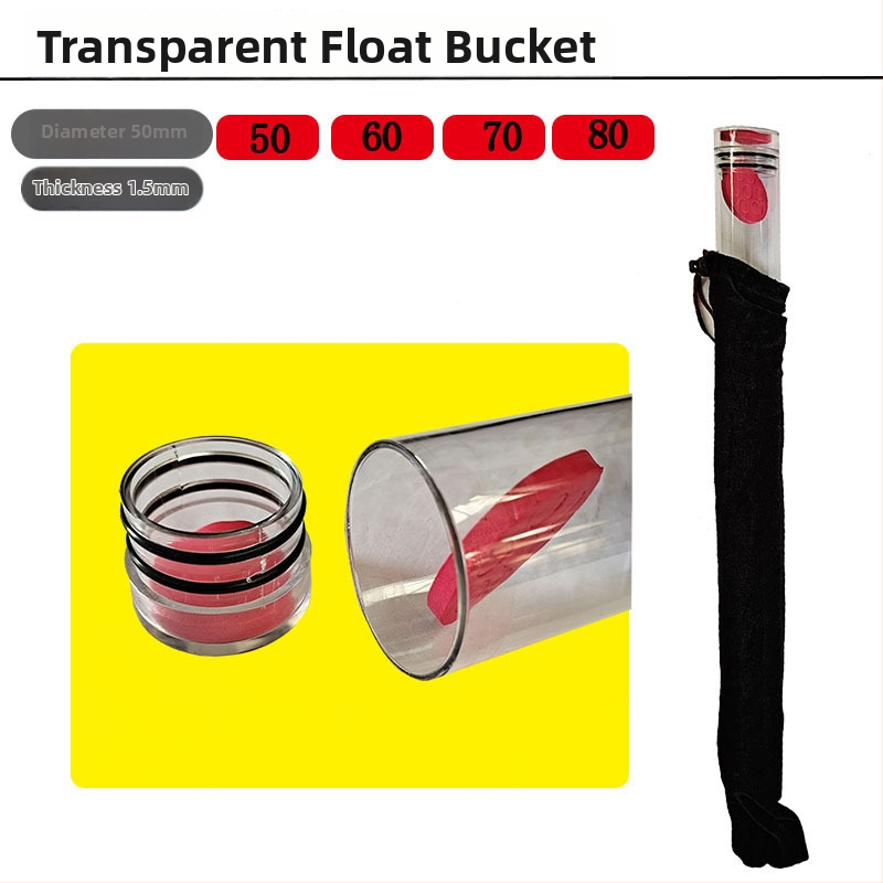 PC priehľadný plávajúci trubka na rybolov od Yonghao Fishing Gear