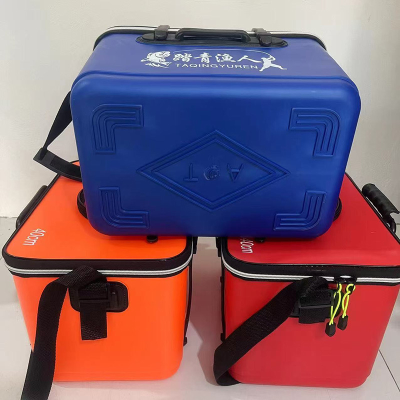 Vonkajšie rybárske vedro, jednovrstvé hrubé EVA, pre živé ryby, s dizajnom proti skoku