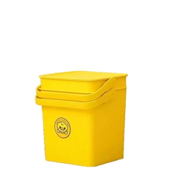 Műanyag tároló vödör fedővel nappali tárolásra, mindennapi szükségletek, modern egyszerű stílus (Anyag: Műanyag; Használat: Nappali tárolás; Cél: Mindennapi szükségletek; Stílus: Modern egyszerű)