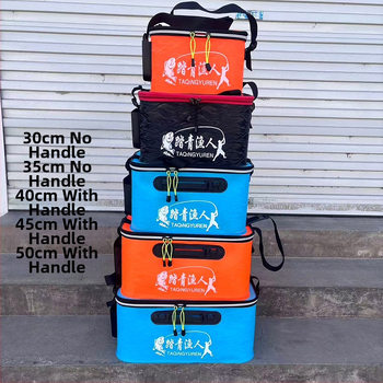 Sklopné EVA vedro pre živé ryby — kód produktu Folding fish bucket