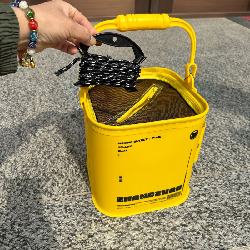 Sulankstomas nešiojamos žvejybos kibiras — EVA medžiaga, bendras svoris 500 g, Wilderness