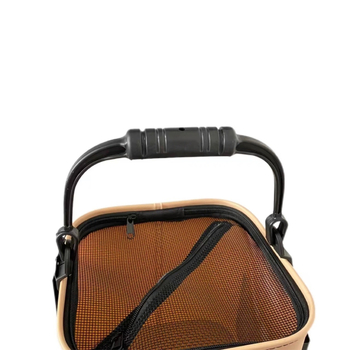 Sulankstomas vandens kibiras su tinklu ir šonine kišene – EVA medžiaga skirta lauko naudojimui