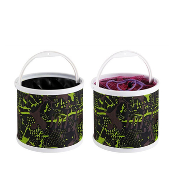 Plátený rybársky kôš s lanom, Yujia – Materiál: plátno; Pôvod: Čína