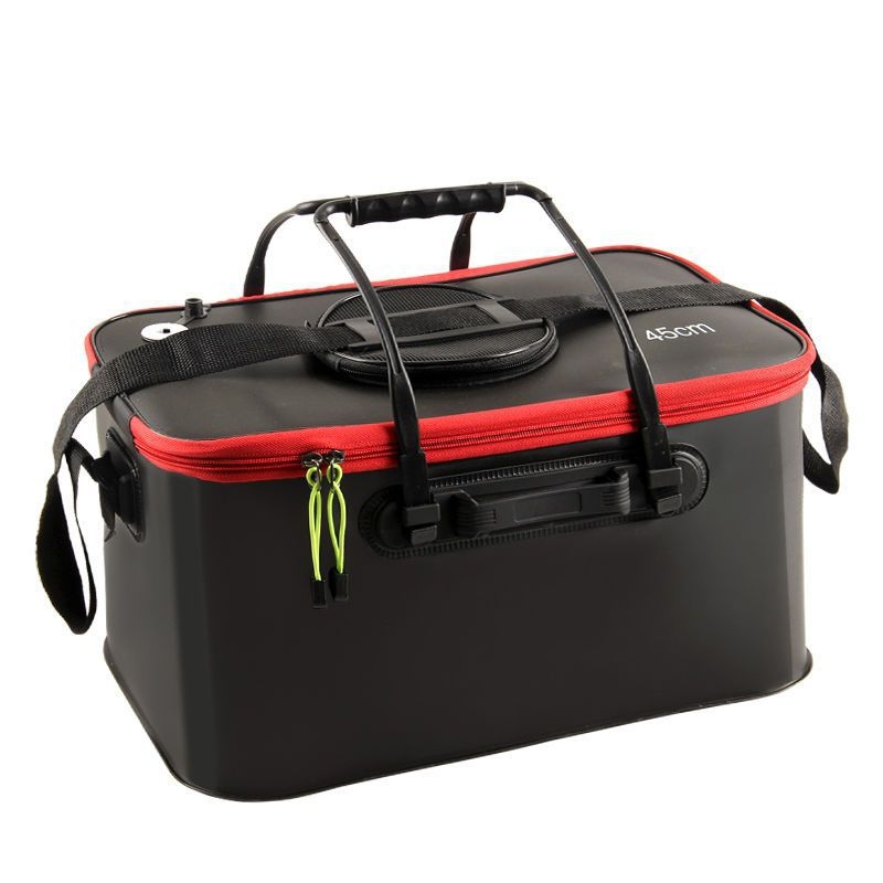 Universalus žvejybos kibiras su stiprintu EVA dizainu, didelė talpa, sulankstomas (Medžiaga: Silk flower; Produkto kodas: F 9779s 8mh95897)