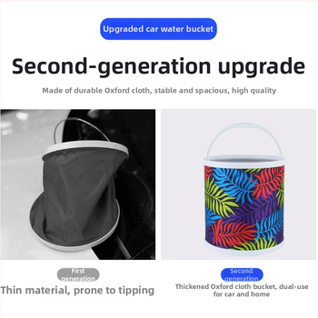 Sulankstomas vandens kibiras žvejybai su virve ir prieššuolio tinklu