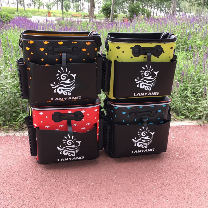 EVA ochranný sud na ryby, integrovaná taška na rybárske potreby, EVA materiál, značka yd, pôvod Čína