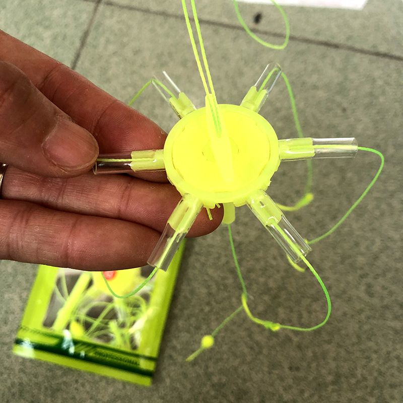 Set za ribolov velikog šarana sa 7 udicama, plutajući fluorescentni mamac, Ise cube mamac, set morske štap