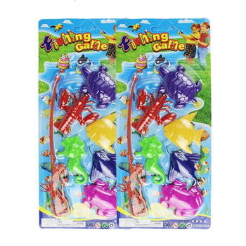 Set de jucării magnetice de pescuit pentru copii - jucărie educativă din plastic pentru apă, dezvoltă coordonarea mână-ochi și interacțiunea părinte-copil, potrivit pentru 4-6 ani