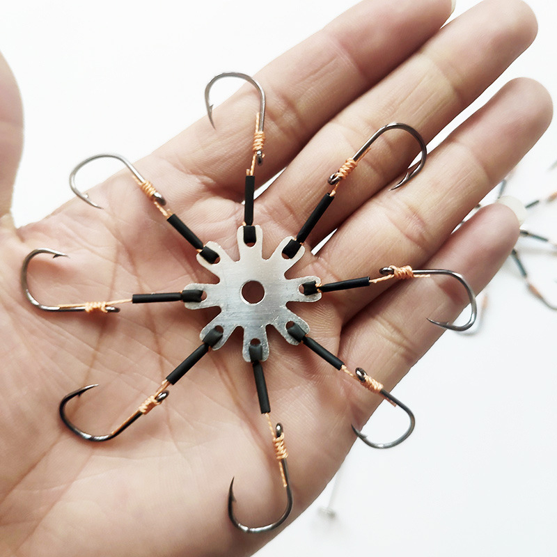 Mingyang spygliuotos žvejybos kabliukas rezervuarų žvejybai – 1000 vienetų pakuotė