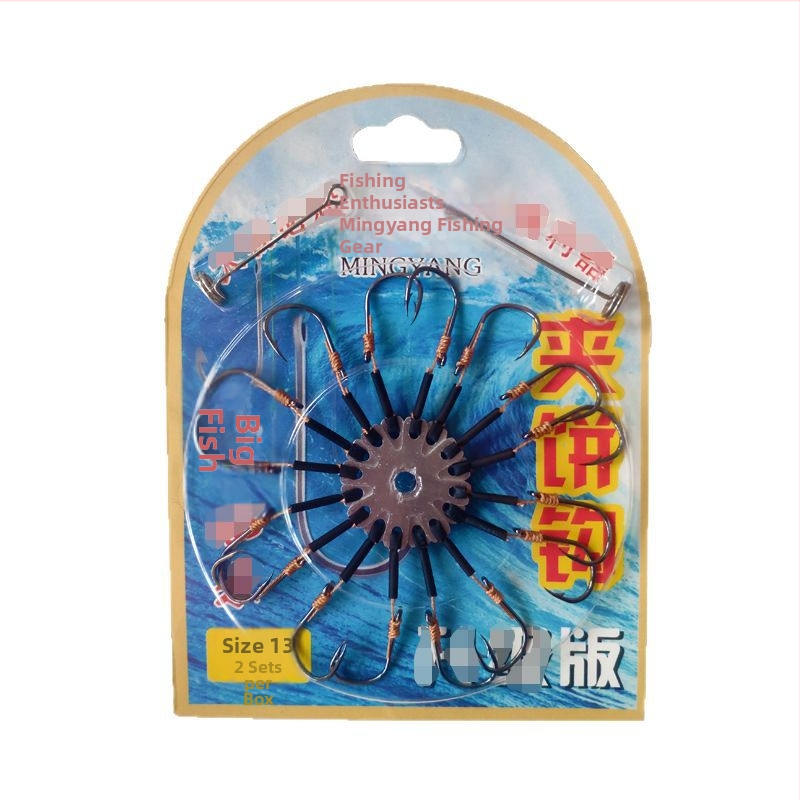 Mingyang spygliuotos žvejybos kabliukas rezervuarų žvejybai – 1000 vienetų pakuotė