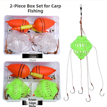 Sprogstamų kabliukų komplektas karpių žvejybai – 2 komplektai, Iseni kabliukai su dantimis, dydžiai 8-14, 315 vienetų, Shang Fisherman