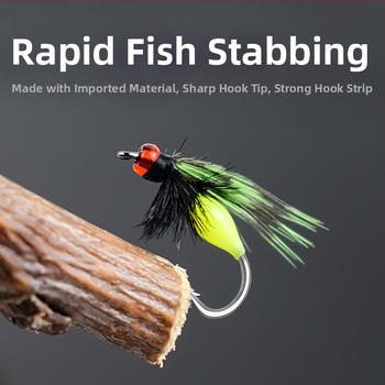 Blue Dream Di paprastas žvejybos kabliukas su dantimis