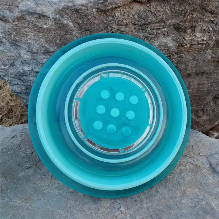 Bazin magnetic pliat pentru momeli, recipient portabil pentru amestecarea momelilor, din plastic