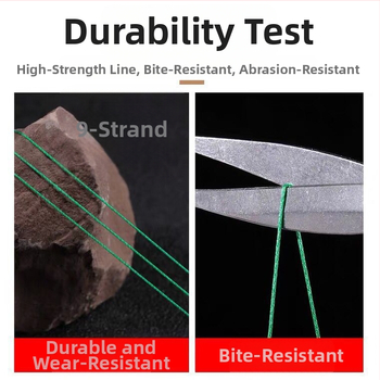 BORVE Žvejybos kabliukų rinkinys, 9 vienetai rankomis surištų dvigubų kabliukų, Dali Ma apatinė linija, su erškėčiais, tinkamas tvenkiniams ir rezervuarams