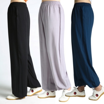 Unisex lantern kelnytės bėgimui ir tači-čiai, lengvos, viskozės-silko mišinio 99% viskozė, vienos spalvos pamušalas iš medvilnės-silko