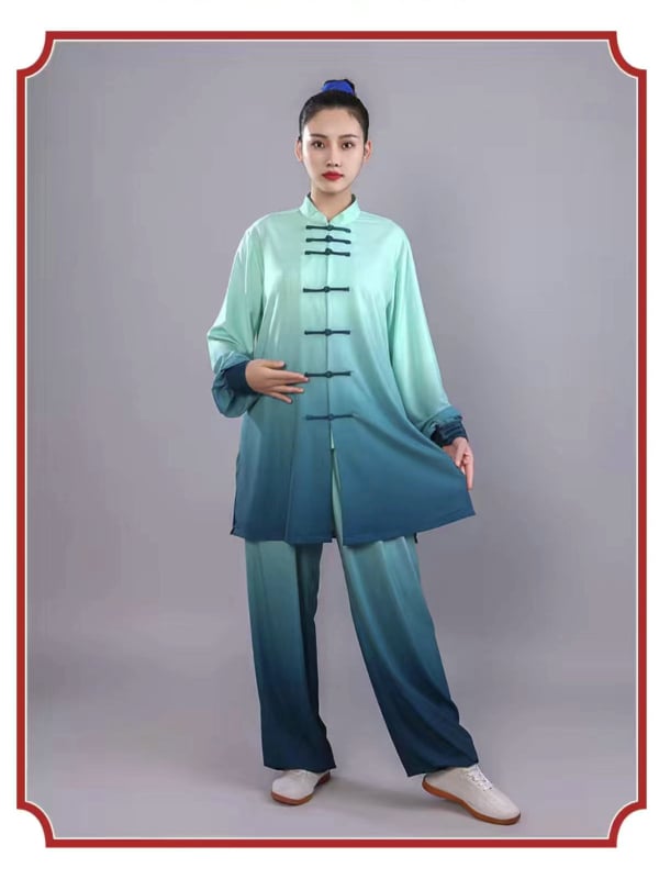 Unisex Taiji kovos menų rūbas, ilgos rankovės, lino audinys 99%, lino pamušalas 80%, tinkamas pavasariui ir rudeniui