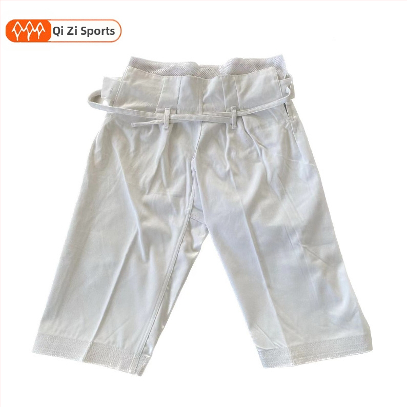 Vaikų karate kostiumas, 10-12 oz drobė, KATA stilius, aukštas juosmuo, siuvinėjimas