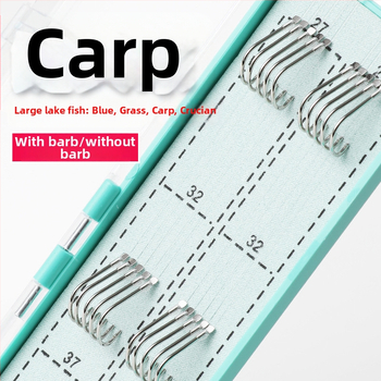 Žvejybos kabliukų rinkinys su dvigubais kabliukais, su spygliu ir be jų, rezervuarų žvejybai (100 vnt.)