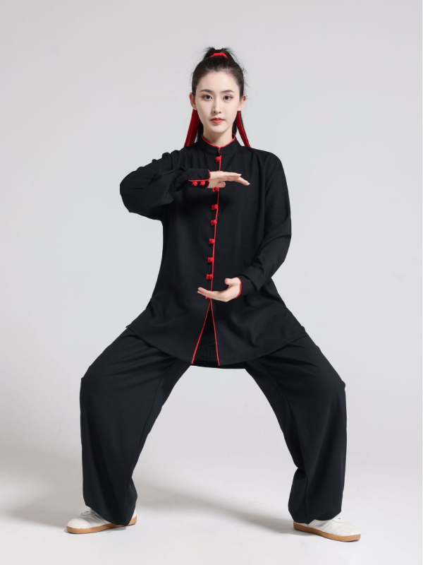 Taijiquan apranga - Unisex, medvilnės mišinio audinys, 60% medvilnė