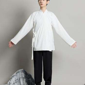 Plesni kostim: gornji dio s križnim ovratnikom i elastične hlače, pamuk 95%+, za muškarce 18–24, ljeto 2022