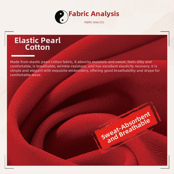 Vienos lyties Tai Chi siuvinėtas kostiumas, elastinis perlų medvilnės audinys, 75% poliesteris, ilgomis rankovėmis, suaugusiems