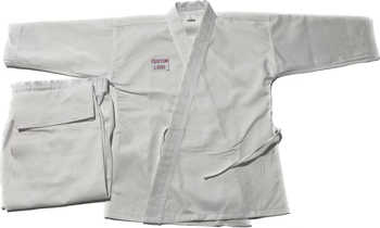 Karates Gi Kata/Kumite, 100% kokvilna, svītrainas vai vienkrāsains raksts