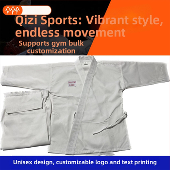 Karates Gi Kata/Kumite, 100% kokvilna, svītrainas vai vienkrāsains raksts