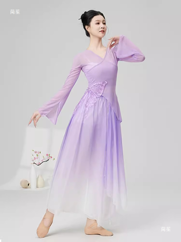 Set kostima za folklorni ples, leptir-stil, bajkovito scensko odijelo, unisex, proljeće 2025, za odrasle 35–39 godina