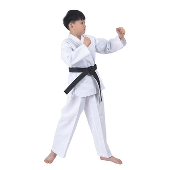 Unisex karate uniforma bērniem un pieaugušajiem - 76% poliester audums, oderējums no kokvilnas, Zhuoao zīmols, cīņas mākslām pašizsardzība
