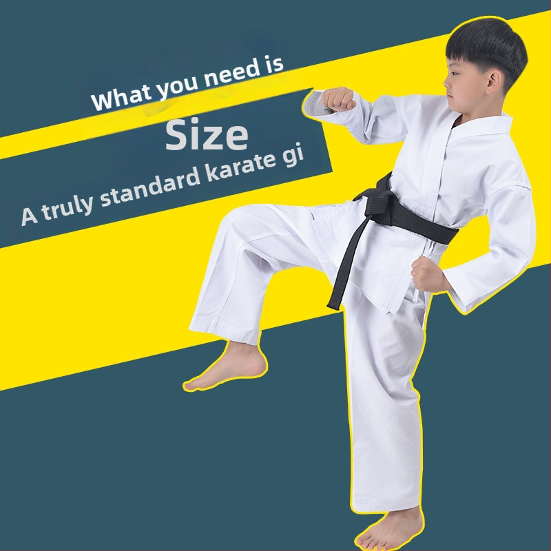 Unisex karate uniforma bērniem un pieaugušajiem - 76% poliester audums, oderējums no kokvilnas, Zhuoao zīmols, cīņas mākslām pašizsardzība