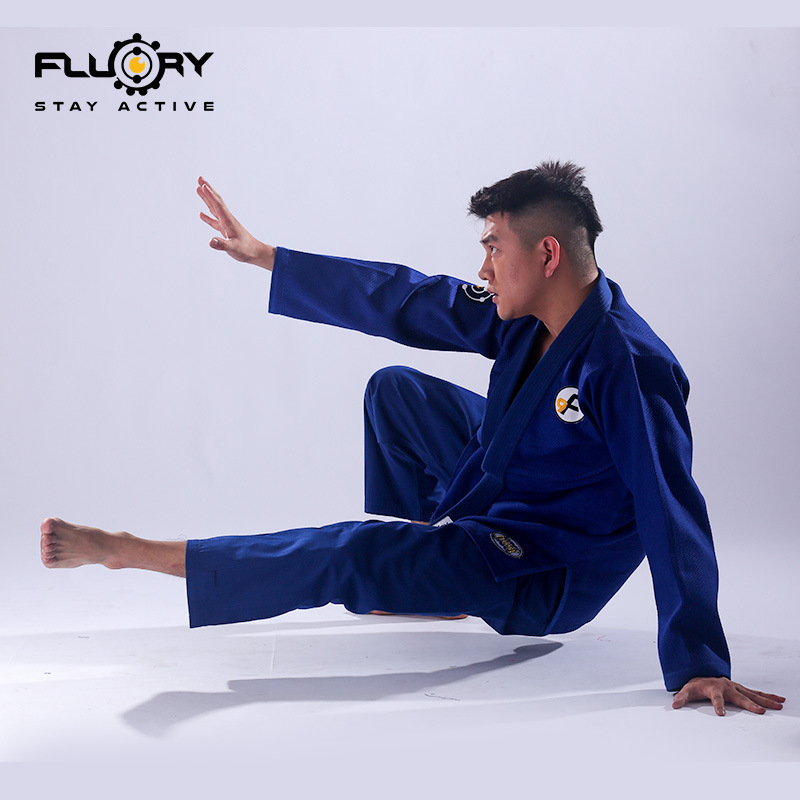 BJJ Gi Unisex - 100% kokvilna, Fluory/Fireland zīmols, cīņas mākslu apģērbs