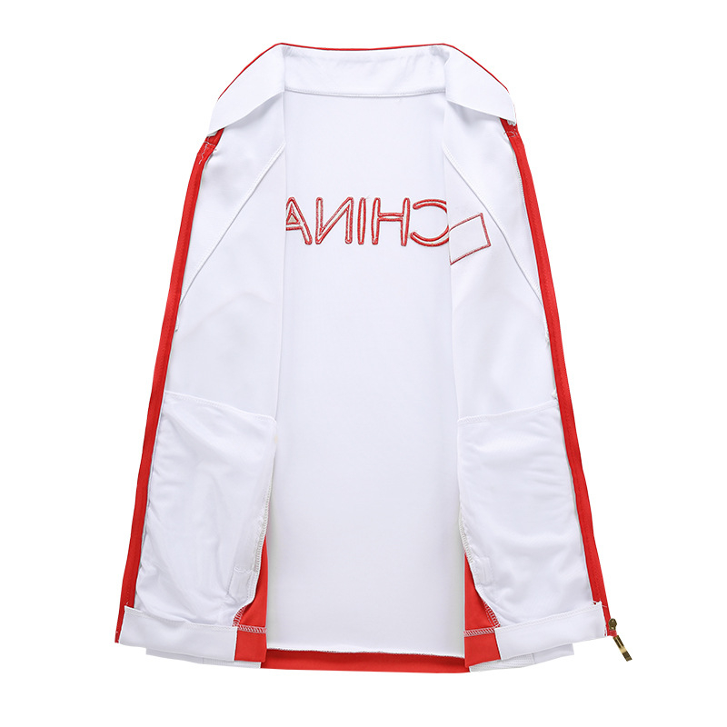 Unisex Taekwondo sporta kostīms ar stāvošu kaklu, garām piedurknēm, 90% poliester, piemērots ziemai, pavasarim un rudenēm