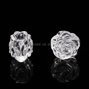 Jingdian Accesorii DIY din cristal – Trandafir de cristal, Cioplire și lustruire, Origine: Jinhua
