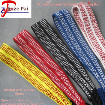 Jinze Pai ZP pamut derékvédő öv jóga, küzdősportok és tánc számára – szélesített és vastagabb kialakítás