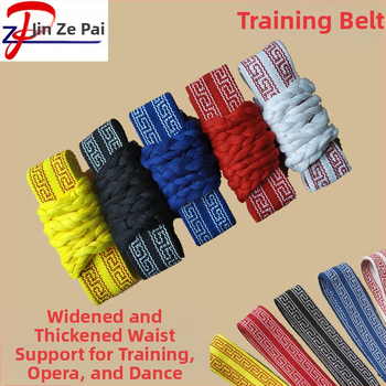 Jinze Pai ZP pamut derékvédő öv jóga, küzdősportok és tánc számára – szélesített és vastagabb kialakítás