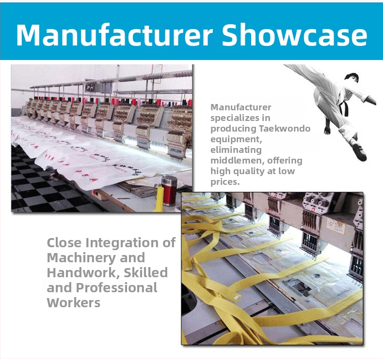 Taekwondo tērps bērniem un pieaugušajiem – elpojošs poliestera šķiedru maisījums, modeļi: svītras, rūtis, vienkrāsains, punkti, piemērots cīņas mākslu treniņiem