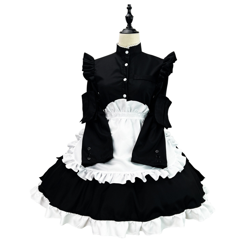 Kineski stil kung-fu maid cosplay kostim – unisex, 100% poliester, Zi Xiao, zima 2022, za dob 18–24