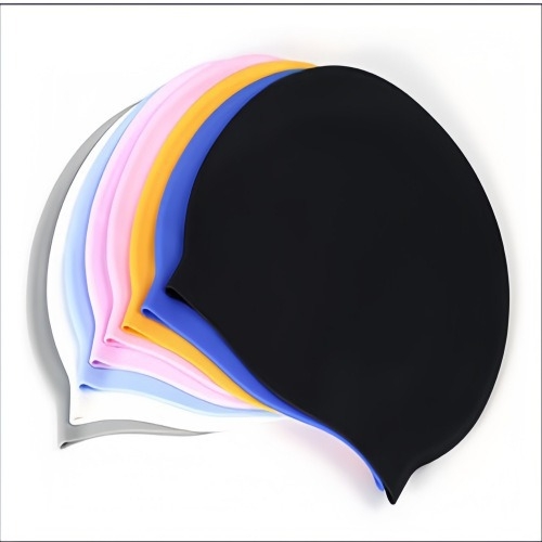 Silikoninė plaukimo kepurė – Reklaminis logotipas, suaugusiems, tinkama plaukiojimui ir vaikščiojimui vandeniu