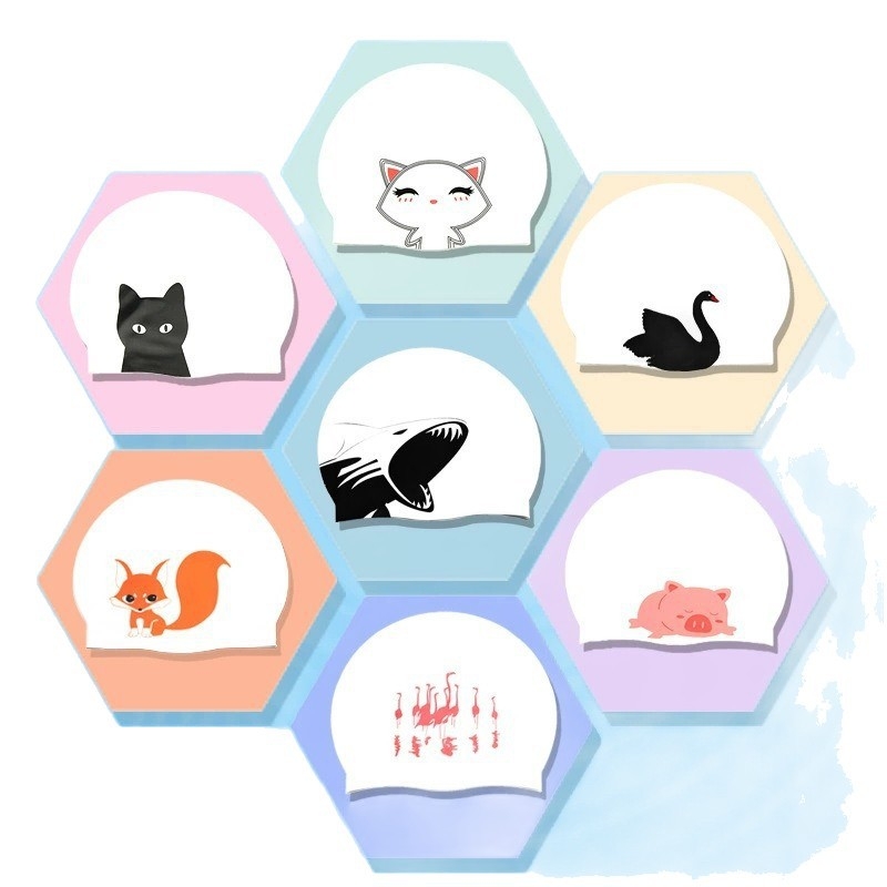 Silikoninė plaukimo kepurė – Reklaminis logotipas, suaugusiems, tinkama plaukiojimui ir vaikščiojimui vandeniu