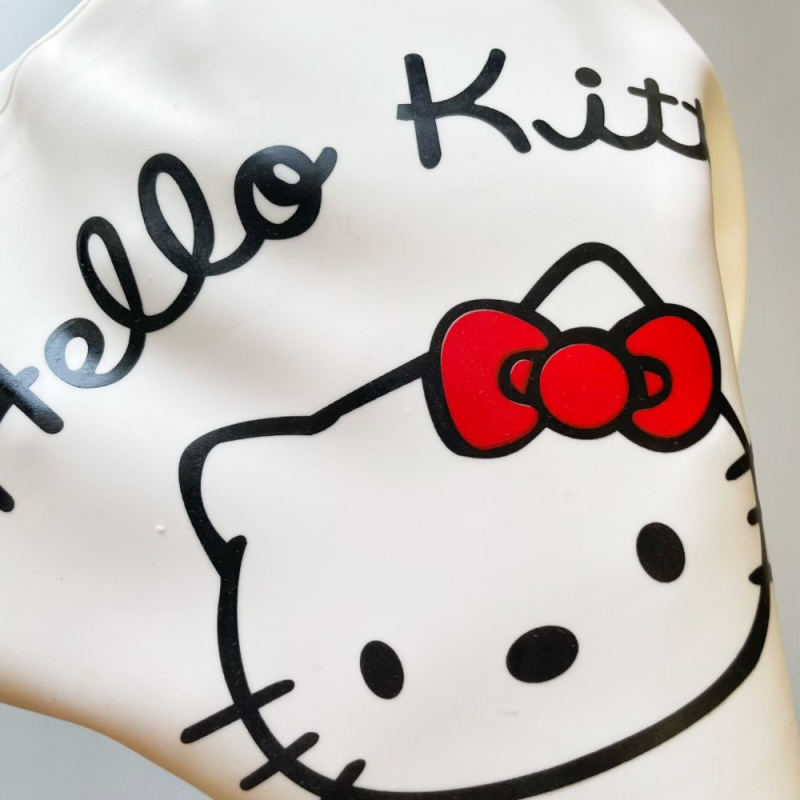 Silicone plaukimo kepurė su animaciniu raštu suaugusiems su ilgais plaukais (Medžiaga: Silikonas; Raštas: Animacinis; Taikoma auditorija: Suaugusieji)