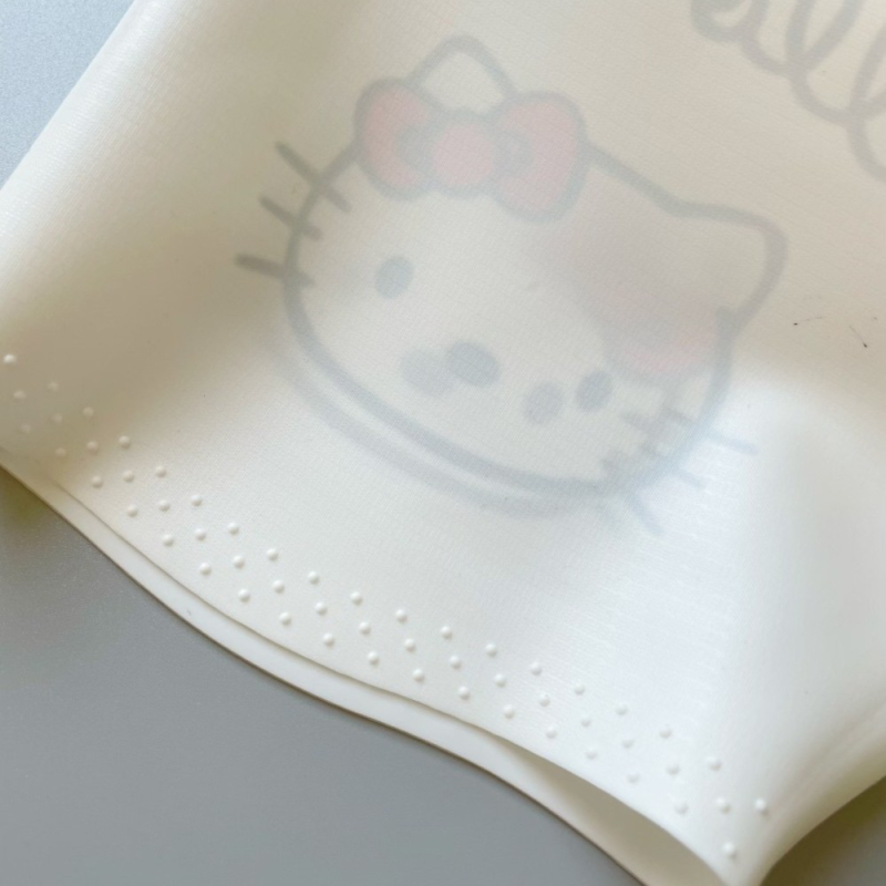 Silicone plaukimo kepurė su animaciniu raštu suaugusiems su ilgais plaukais (Medžiaga: Silikonas; Raštas: Animacinis; Taikoma auditorija: Suaugusieji)